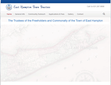 Tablet Screenshot of ehtrustees.com
